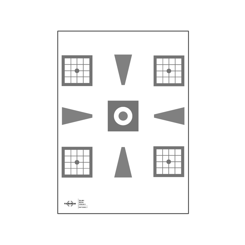 Taikinys: Taikiklio prišaudymui